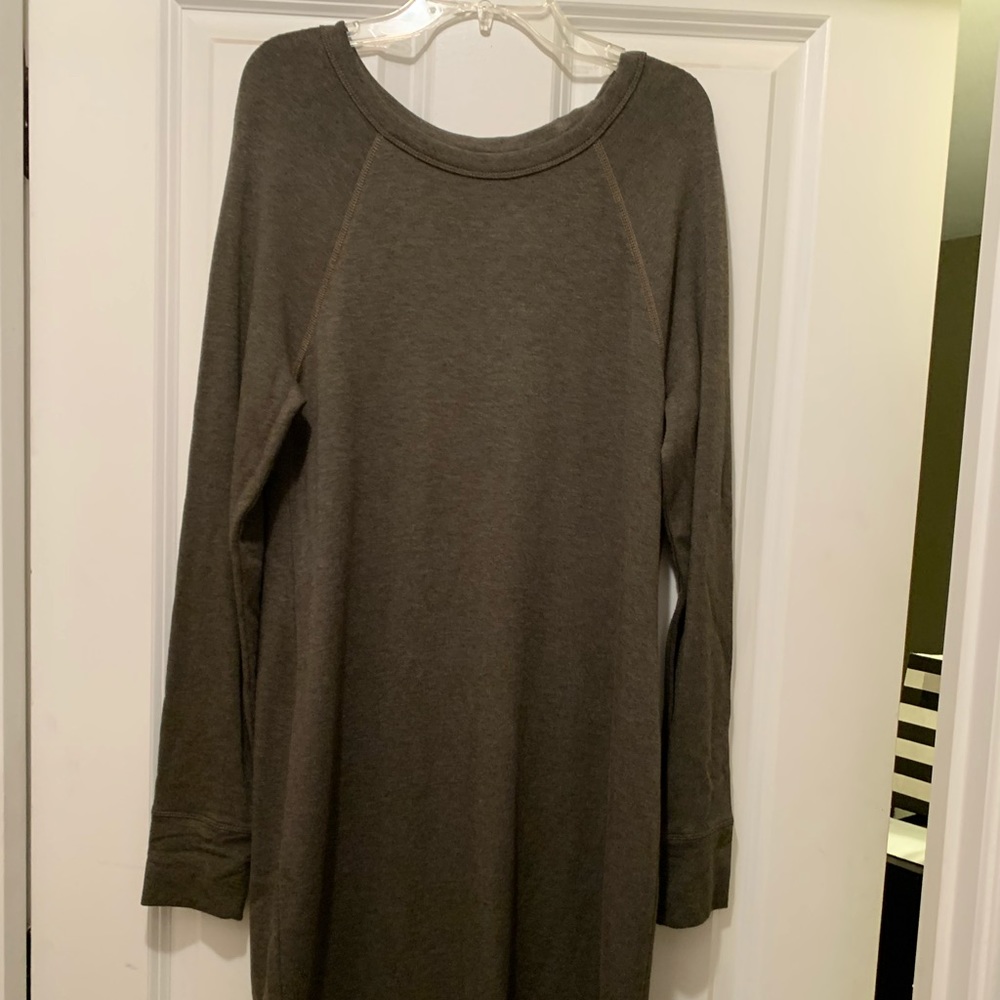 Lou & Grey sweatshirt feel dress.